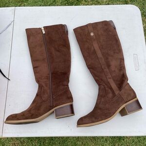 Tommy Hilfiger Knee-High Suede Boots